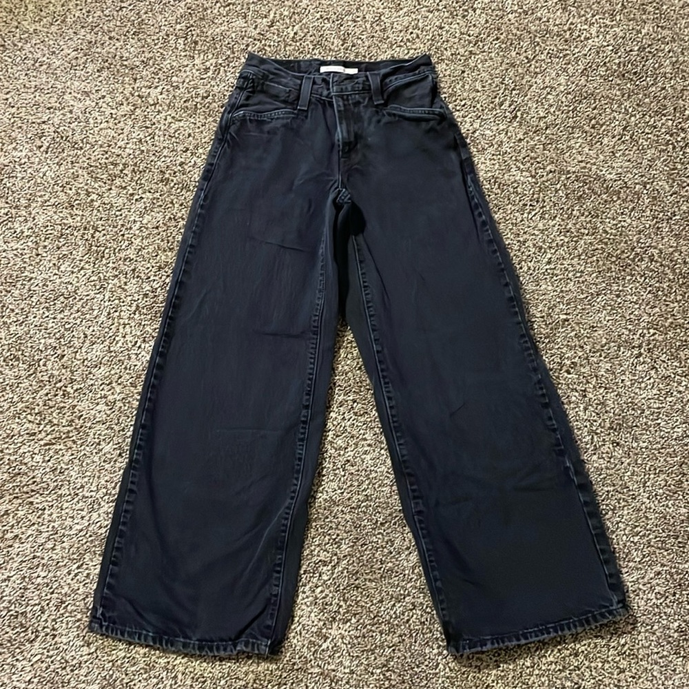 Levi’s baggy wide leg jeans